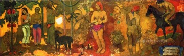 Paul Gauguin Painting - Faa Iheihe Paul Gauguin Tihatian